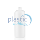 Plastic Bubbles 500ml Boston Round Clear