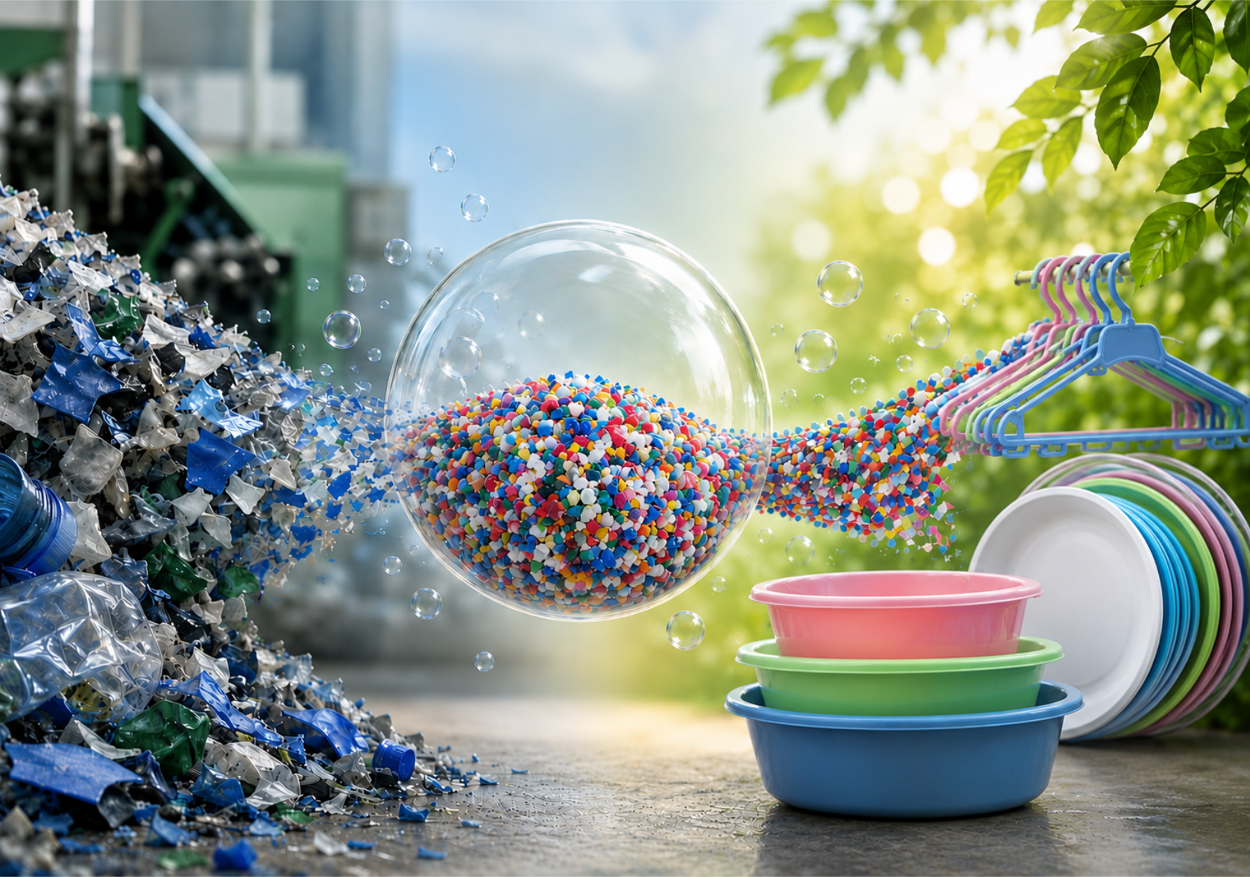From regrind to renewal: How Plastic Bubbles gives Plastic a second life